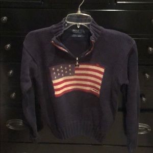 POLO Ralph Lauren Flag Sweater!